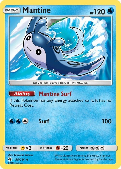 Mantine Card Front