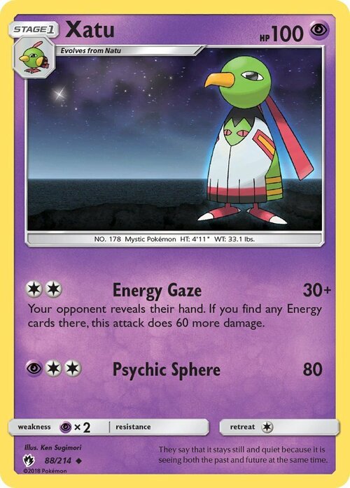 Xatu Card Front