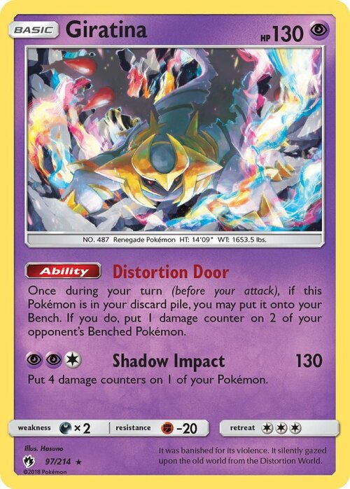 Giratina Card Front