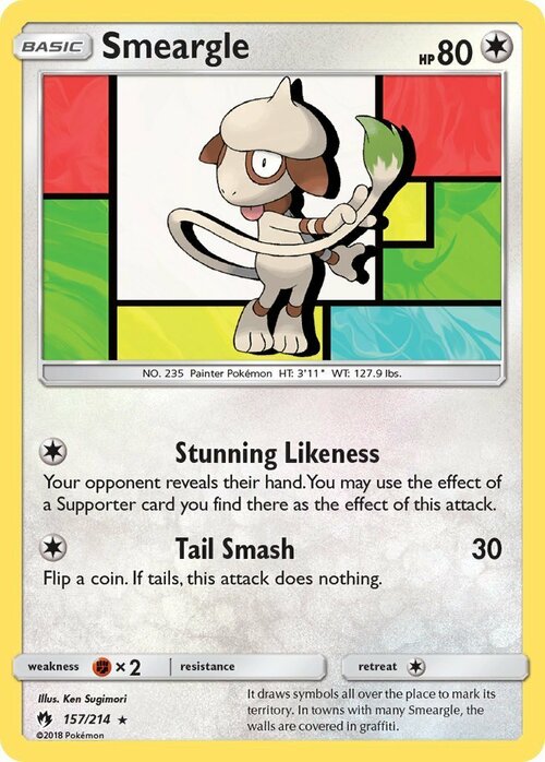 Smeargle Card Front