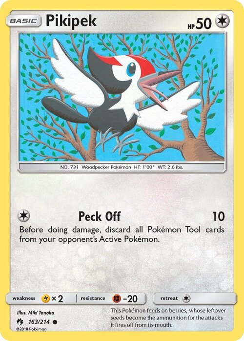 Pikipek Card Front