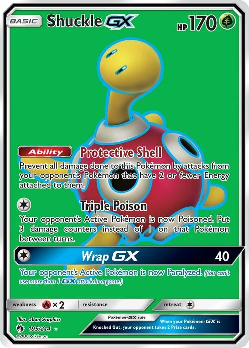 Shuckle GX Card Front