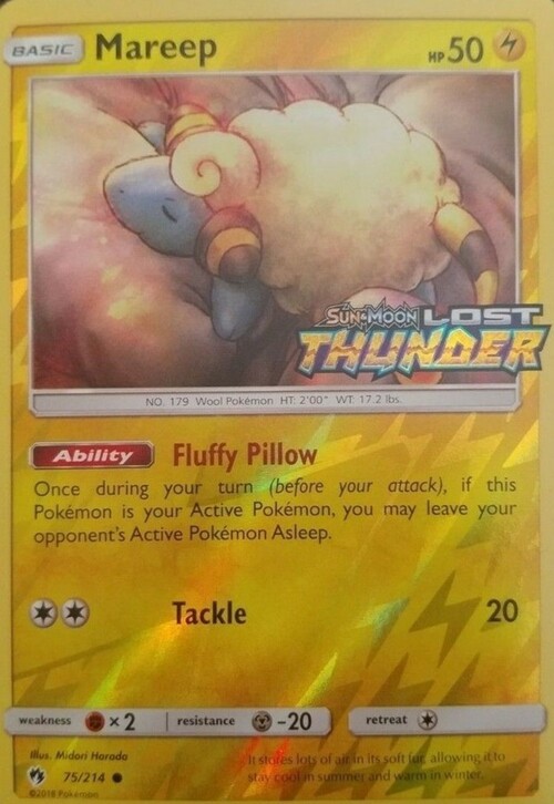 Mareep Card Front