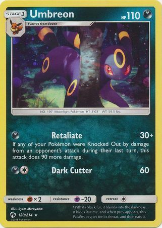 Umbreon Card Front