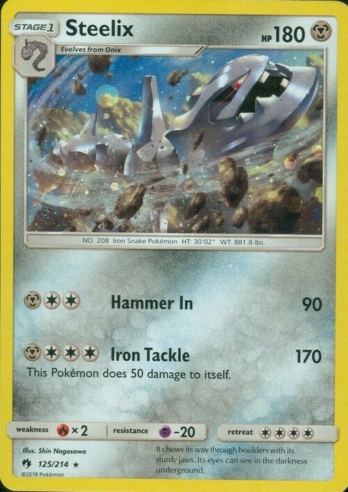 Steelix Card Front