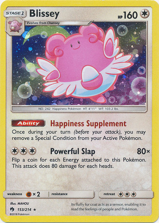 Blissey Card Front