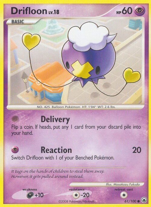 Drifloon Card Front