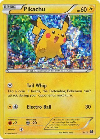 Pikachu Card Front