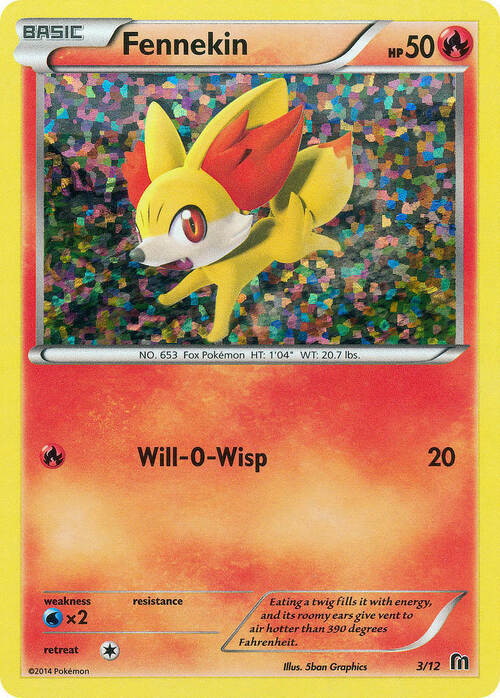 Fennekin Card Front