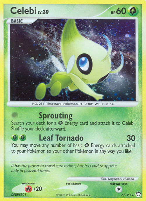 Celebi Card Front