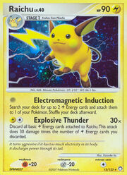 Raichu Lv.40 [Electromagnetic Induction | Explosive Thunder]