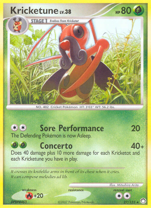 Kricketune Card Front