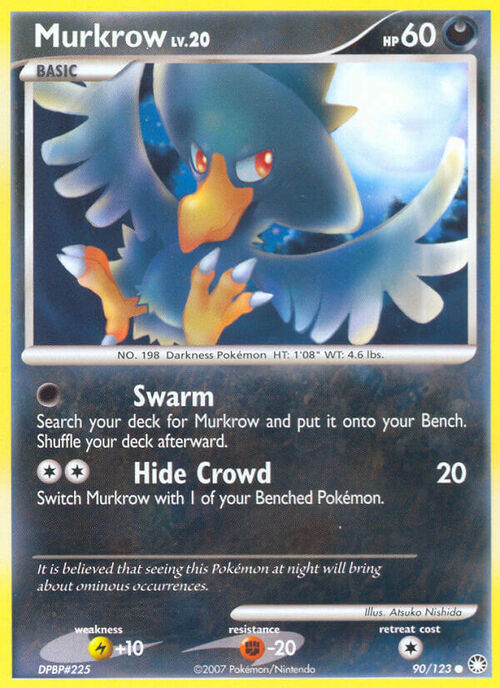 Murkrow Card Front