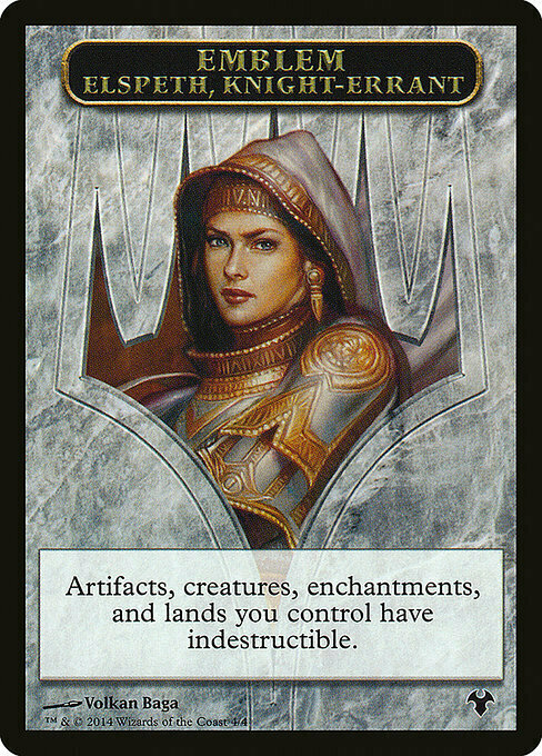 Elspeth Emblem / Soldier Card Front