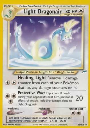 Light Dragonair Card Front