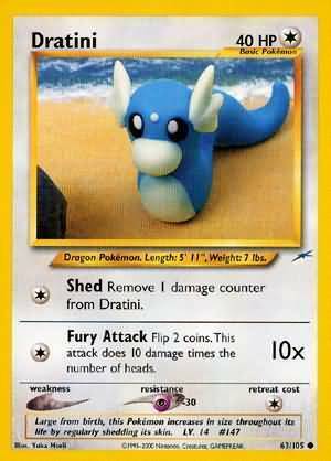 Dratini Card Front