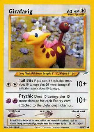 Girafarig Card Front