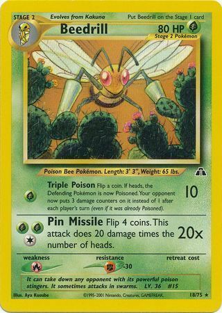 Beedrill Card Front