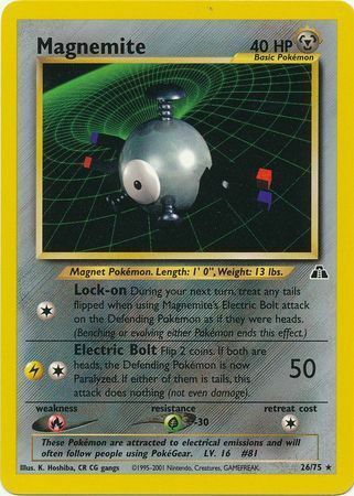 Magnemite Card Front