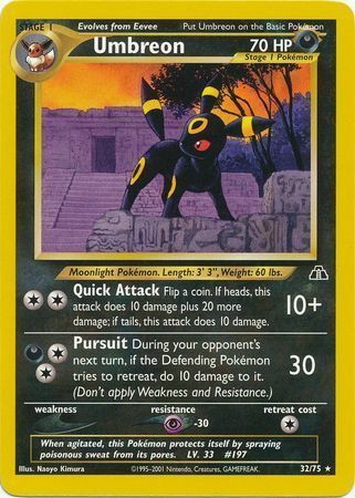 Umbreon Card Front