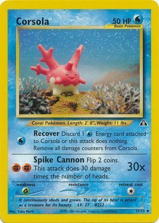 Corsola Card Front