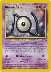 Unown N