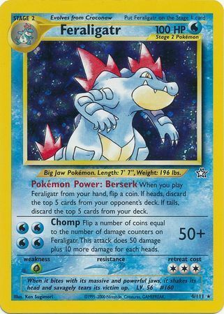 Feraligatr Card Front