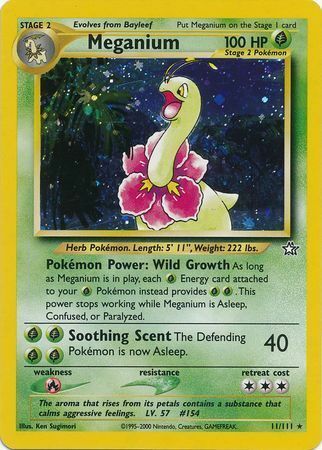 Meganium Card Front