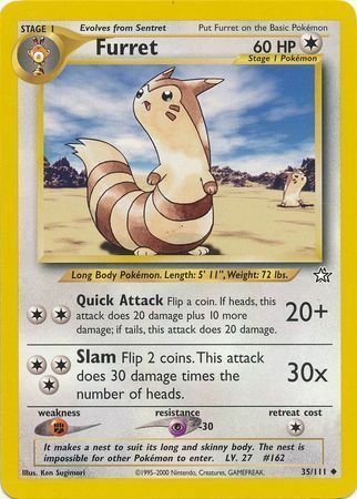 Furret Card Front