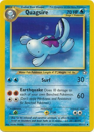 Quagsire Card Front