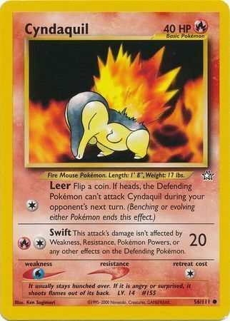 Cyndaquil Card Front