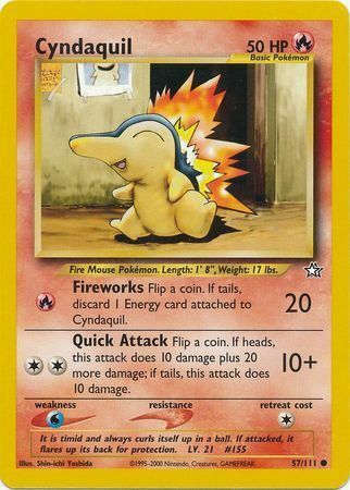 Cyndaquil Card Front