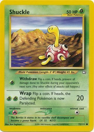 Shuckle Card Front