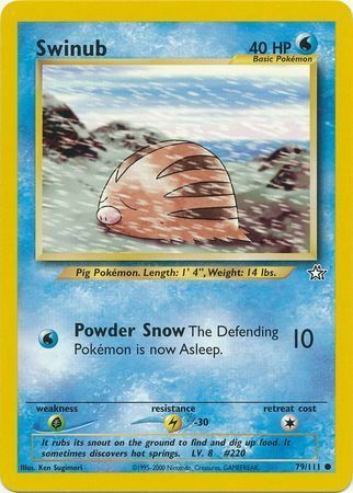 Swinub Card Front