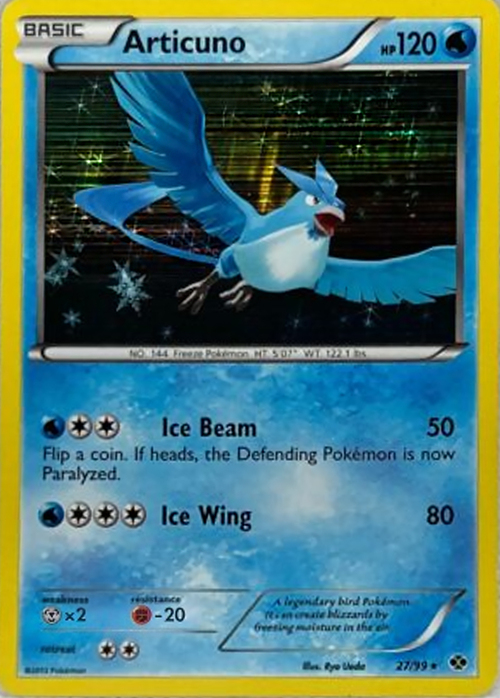 Articuno Card Front