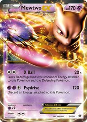 Mewtwo EX [X Ball | Psydrive]