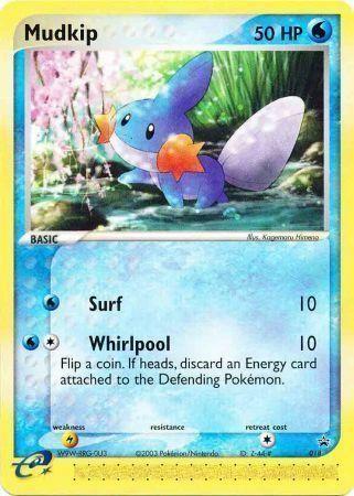 Mudkip Card Front