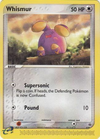 Whismur Card Front