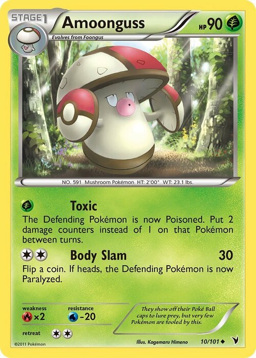 Amoonguss Card Front