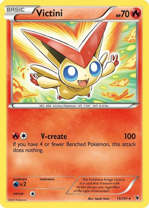 Victini Card Front