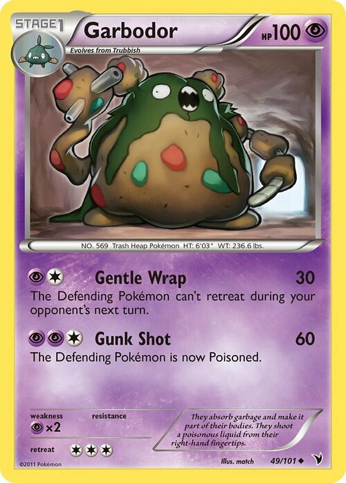 Garbodor Card Front