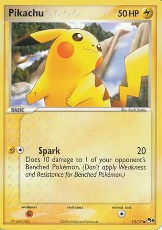 Pikachu Card Front