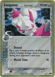 Zangoose δ Delta Species