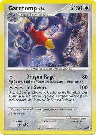 Garchomp Card Front