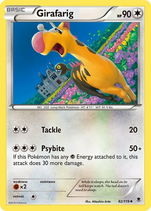 Girafarig Card Front