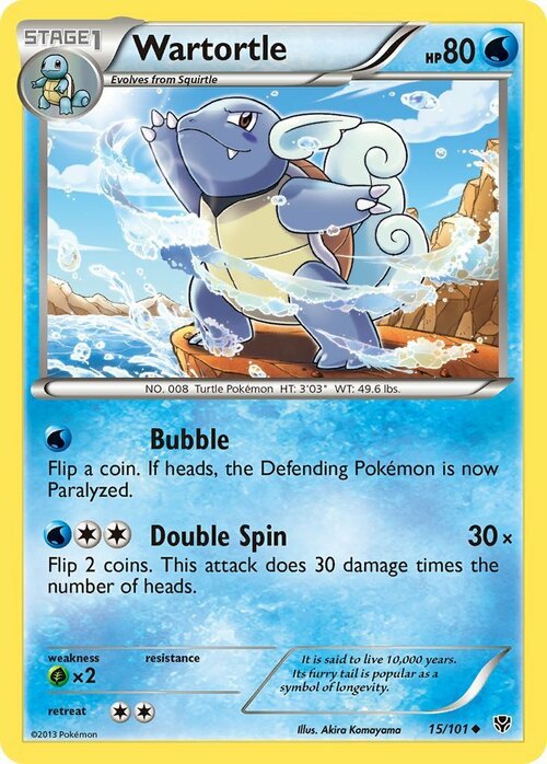 Wartortle Card Front