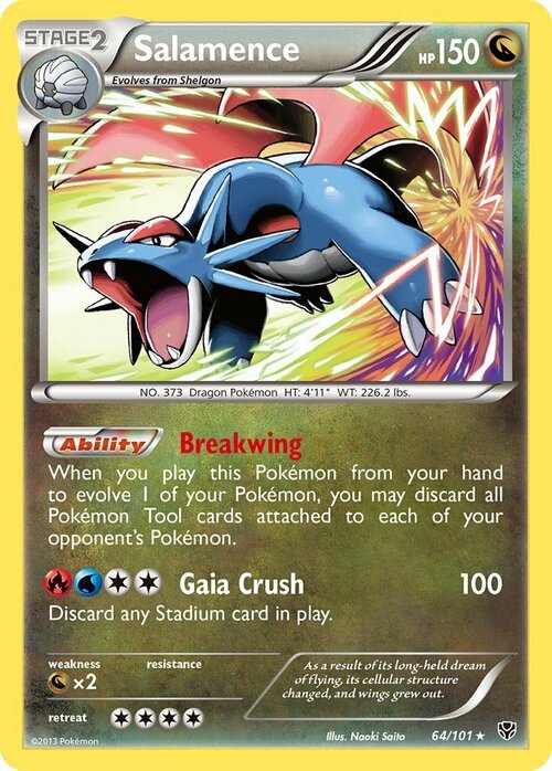 Salamence Card Front