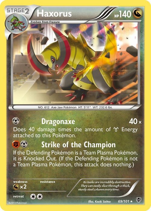 Haxorus Card Front