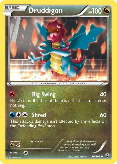 Druddigon Card Front