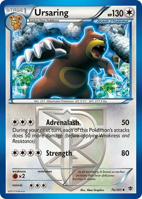 Ursaring Card Front